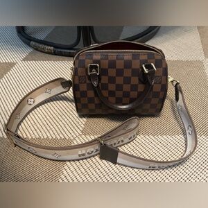 Brown Checkered Inspired Speedy Bag Dupe! 🤎✨